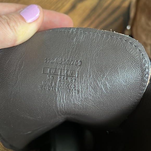 Massimo Dutti suade boots size 39 - Picture 5 of 5